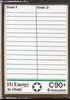 Compact Cassette Dindy Hi Energy 90+6 Type I Normal 1978 Australia
