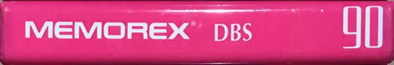 Compact Cassette Memorex dBS 90 Type I Normal 1990 USA