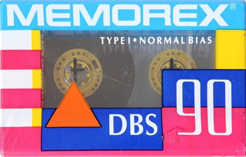 Compact Cassette Memorex dBS 90 Type I Normal 1990 USA