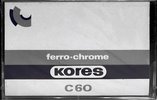 Compact Cassette Kores 90 Type III Ferro Chrome France