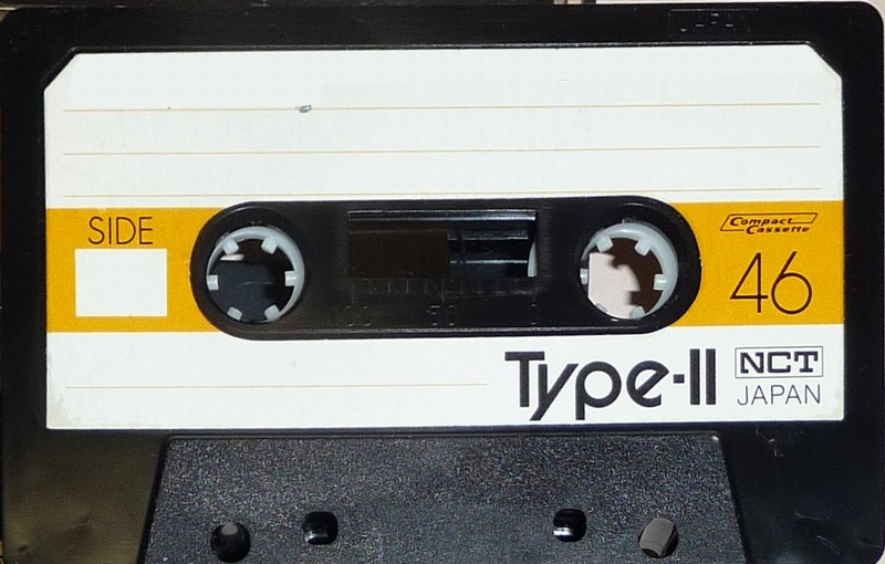 Compact Cassette NCT Type-II 46 Type I Normal Japan