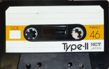 Compact Cassette NCT Type-II 46 Type I Normal Japan