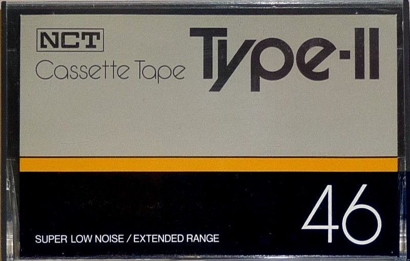 Compact Cassette NCT Type-II 46 Type I Normal Japan