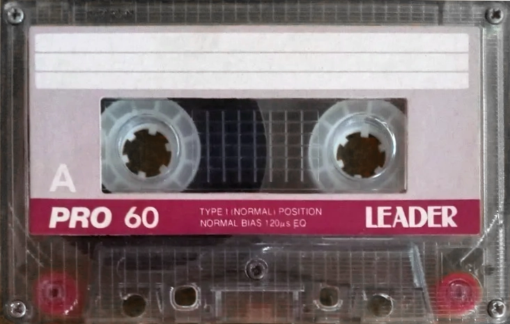 Compact Cassette Leader Pro 60 Type I Normal Latin America