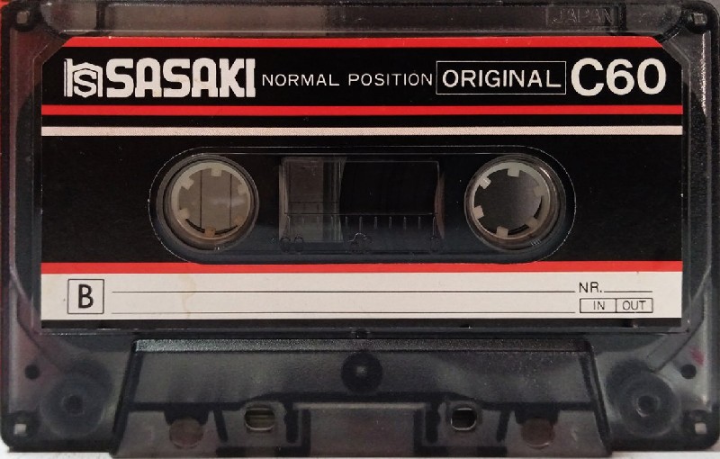 Compact Cassette Sasaki 60 Type I Normal Japan