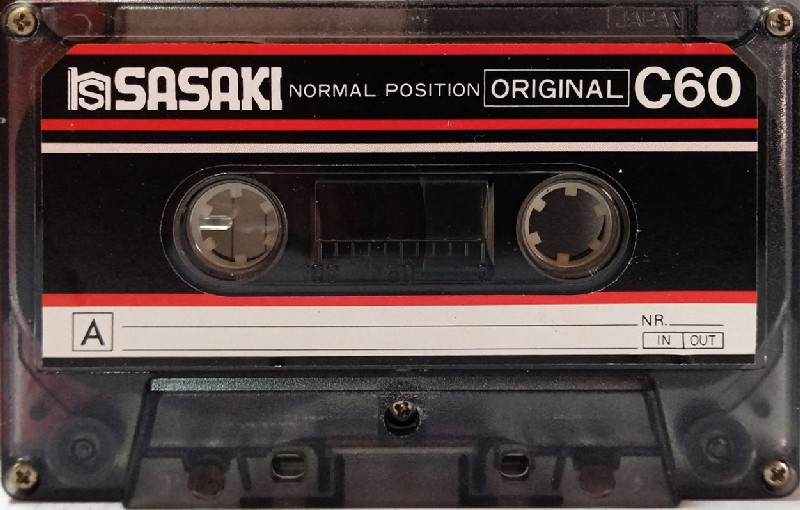 Compact Cassette Sasaki 60 Type I Normal Japan