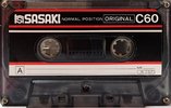 Compact Cassette Sasaki 60 Type I Normal Japan
