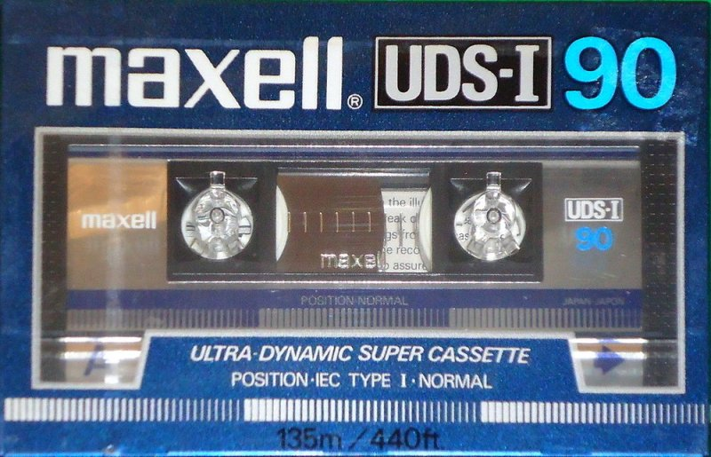 Compact Cassette: Maxell / Hitachi Maxell - UDS-I 90