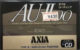 Compact Cassette AXIA AU-II 90 Type II Chrome 1991 Japan
