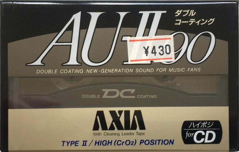 Compact Cassette: FUJI AXIA - AU-II 90