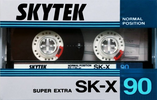 Compact Cassette Skytek SK-X 90 Type I Normal 1986 Japan