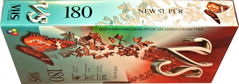 VHS, Video Home System VS New Super 180 Type I Normal Russia