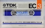 Compact Cassette TDK EC Endless 3 Endless Cassette 1985 Japan