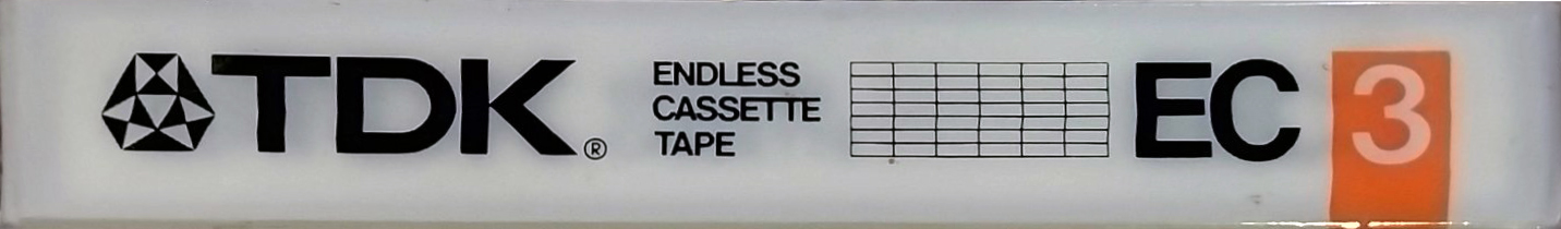 Compact Cassette TDK EC Endless 3 Endless Cassette 1985 Japan