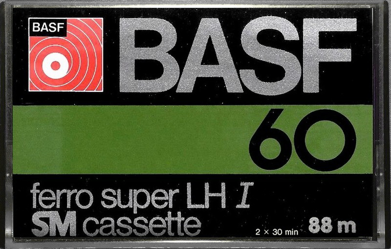 Compact Cassette: BASF  - Ferro Super LH I 60