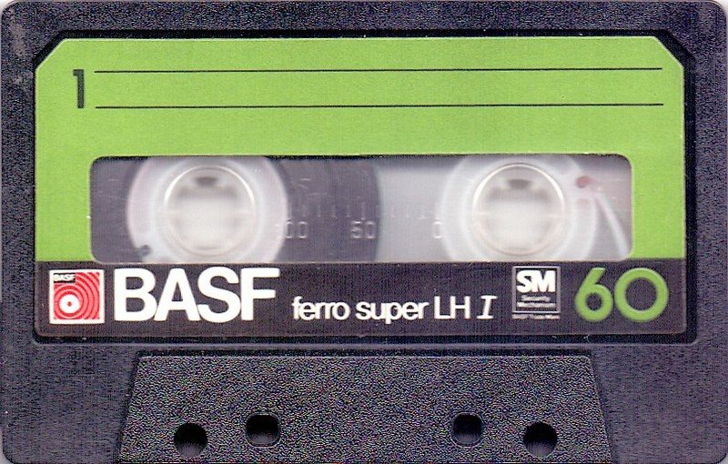 Compact Cassette: BASF  - Ferro Super LH I 60