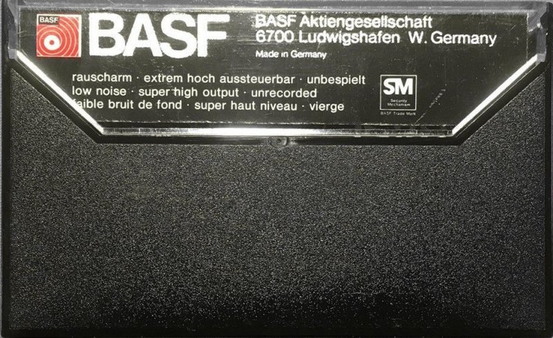 Compact Cassette: BASF  - Ferro Super LH I 60