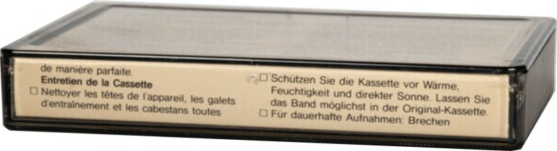 Compact Cassette Memorex HB 90 Type II Chrome 1982 USA