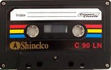 Compact Cassette Shinelco LN 90 Type I Normal 1980 Italy