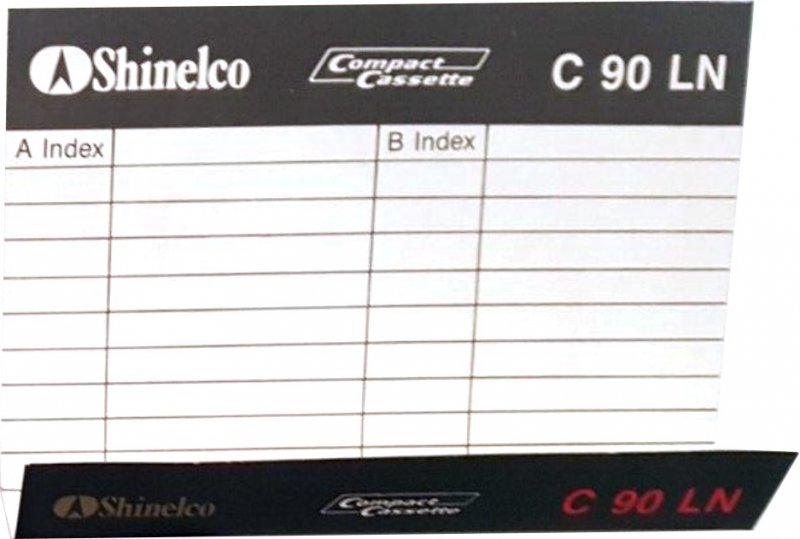 Compact Cassette: Unknown Shinelco -  90