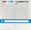 Compact Cassette TDK ED 90 "C-90ED" Type I Normal 1972 USA