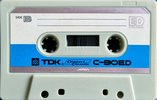 Compact Cassette TDK ED 90 "C-90ED" Type I Normal 1972 USA