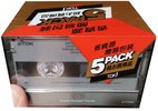 5 pack TDK AD 70 "AD-70M" Type I Normal 1990 Japan