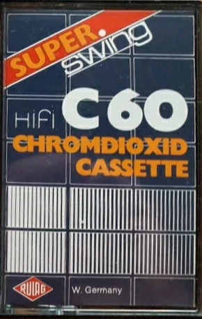 Compact Cassette Rulag Super Swing 60 Type II Chrome 1982 Germany