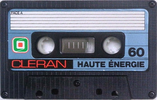 Compact Cassette Cleran Haute Energie 60 Type I Normal 1985 France