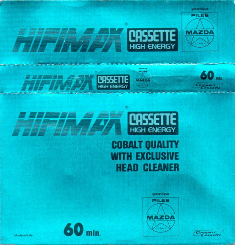 Compact Cassette: Unknown Hifimax -  60