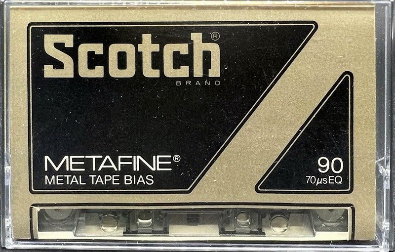 Compact Cassette: 3M Scotch - Metafine 90