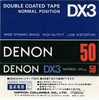 Compact Cassette Denon DX3 50 Type I Normal 1978 Japan