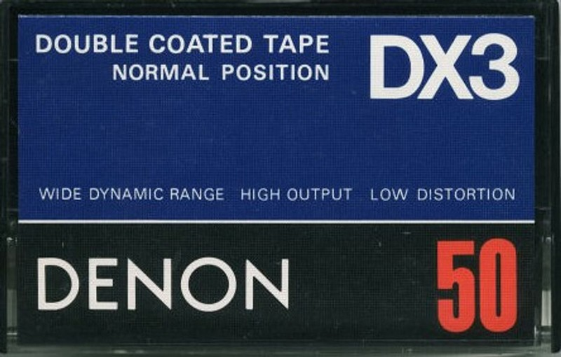 Compact Cassette: Nippon Columbia / Denon Denon - DX3 50