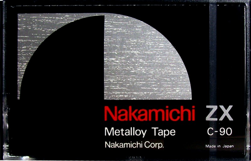 Compact Cassette Nakamichi ZX 90 Type IV Metal 1978 USA