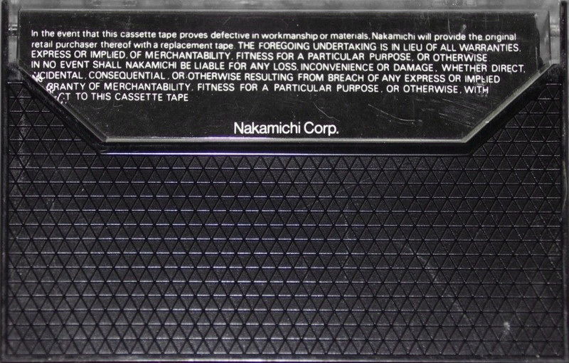 Compact Cassette:  Nakamichi - Metalloy 90