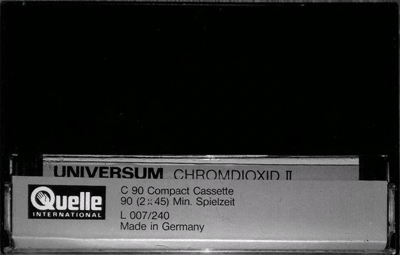 Compact Cassette: Unknown Universum -  90