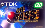 Compact Cassette TDK CD Bass 120 Type I Normal 2001 North America
