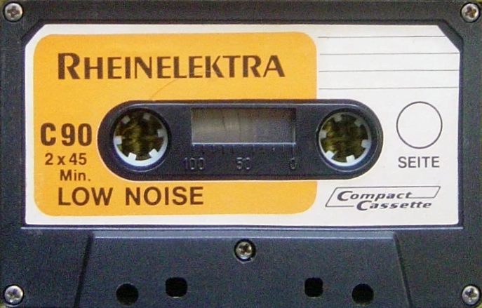 Compact Cassette Rheinelektra 90 Type I Normal 1981 Germany