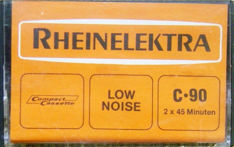 Compact Cassette Rheinelektra 90 Type I Normal 1981 Germany