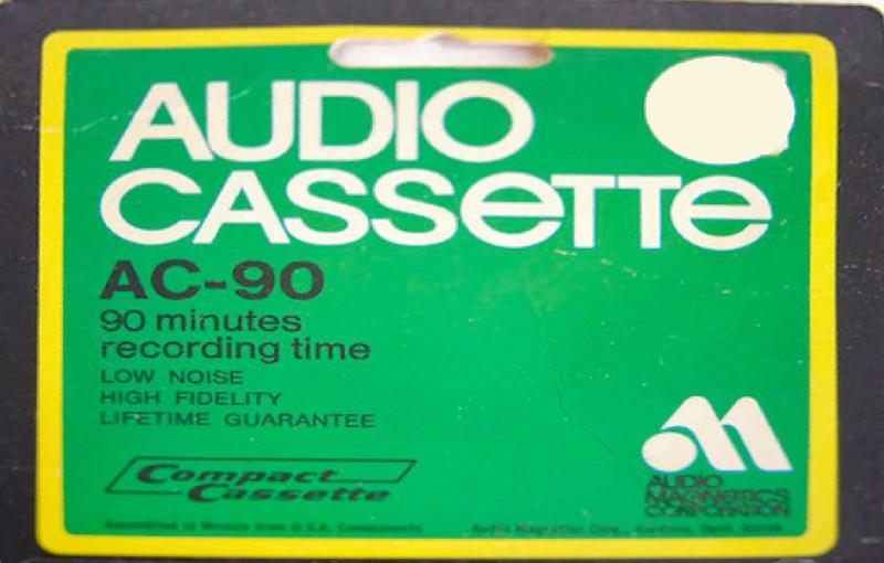 Compact Cassette: Unknown Audio Magnetics -  90