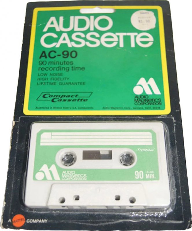 Compact Cassette: Unknown Audio Magnetics -  90