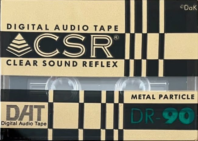 Digital Audio Tape CSR 90 Type IV Metal Germany