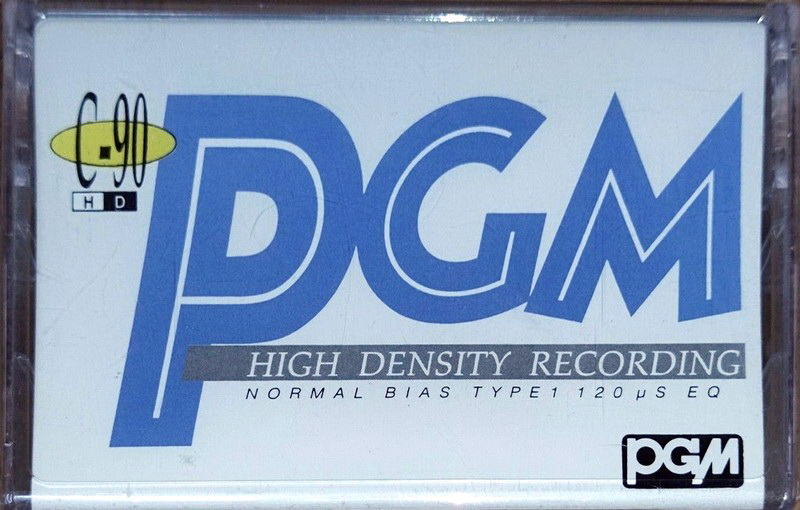 Compact Cassette PGM 90 Type I Normal Thailand