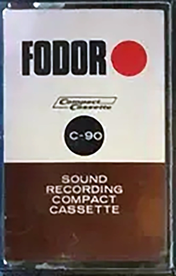 Compact Cassette Fodor 90 Type I Normal Unknown Country