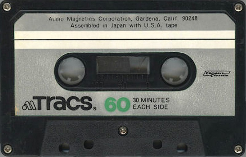 Compact Cassette:  Audio Magnetics - Tracs 60