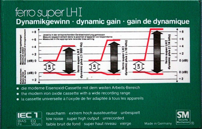 Compact Cassette: BASF  - Ferro Super LH I 90