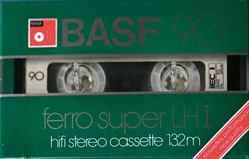 Compact Cassette: BASF  - Ferro Super LH I 90