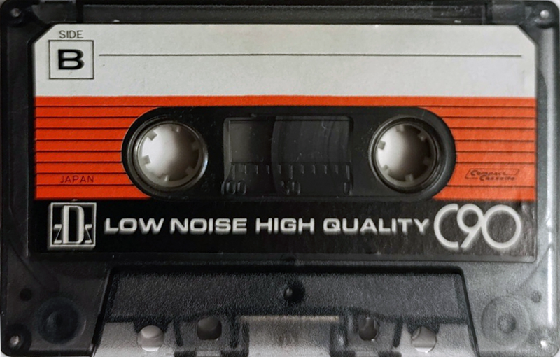 Compact Cassette ZDS 90 Type I Normal 1979 Japan