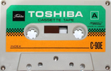 Compact Cassette Toshiba E 90 Type I Normal 1973 Japan