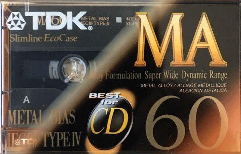 Compact Cassette: TDK  - MA 60